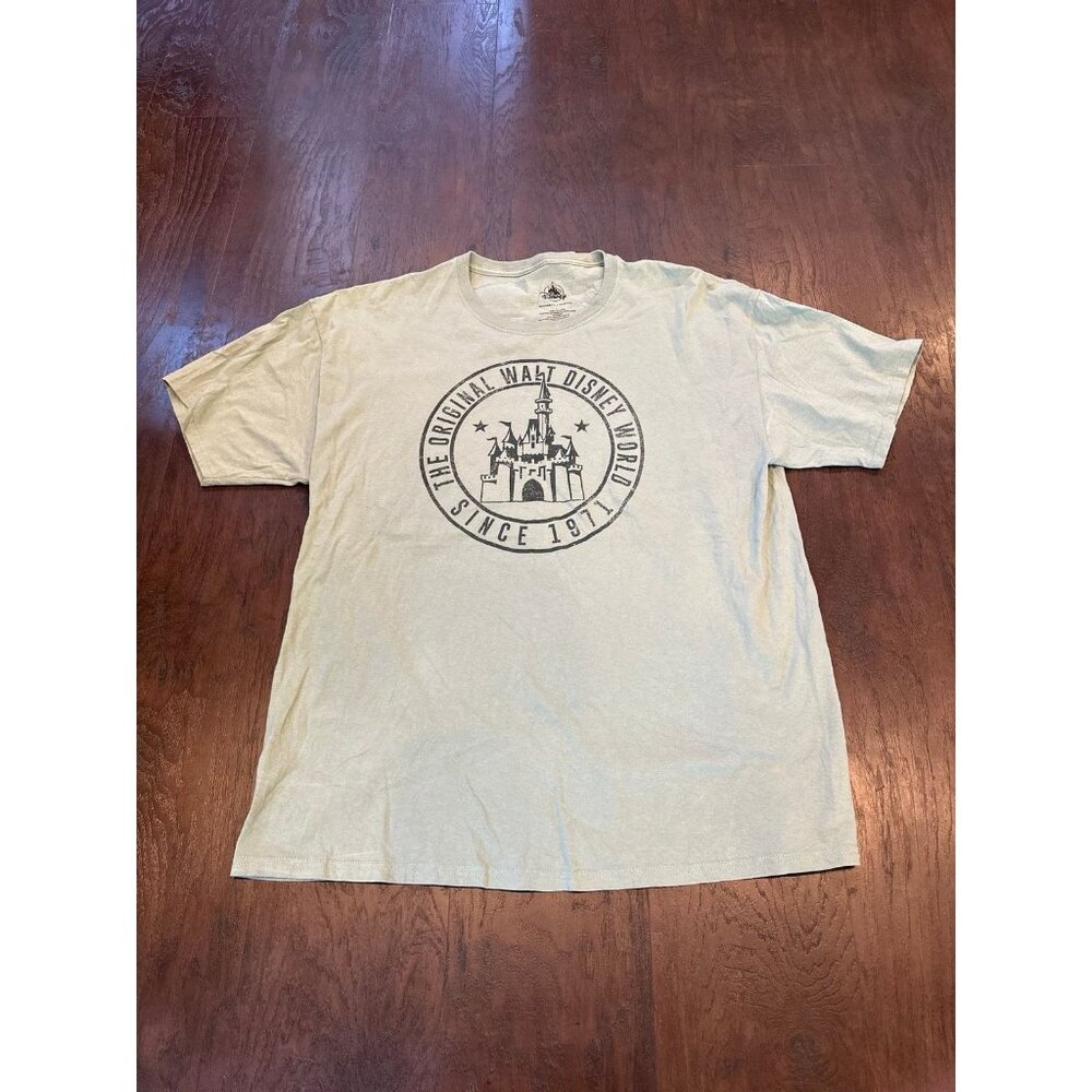 Disney World Retro 1971 T-Shirt Graphic Adult EUC